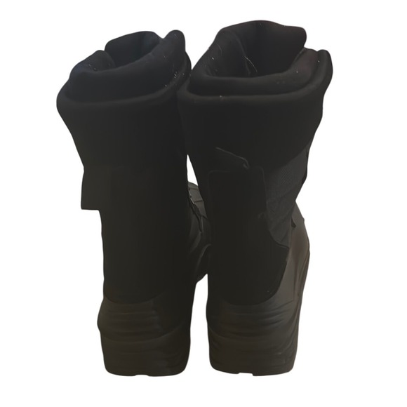 Totes Mens 11 MED Black Winter Snow Boots Cold Weather Outdoor Water Resistant‎ - Picture 3 of 9